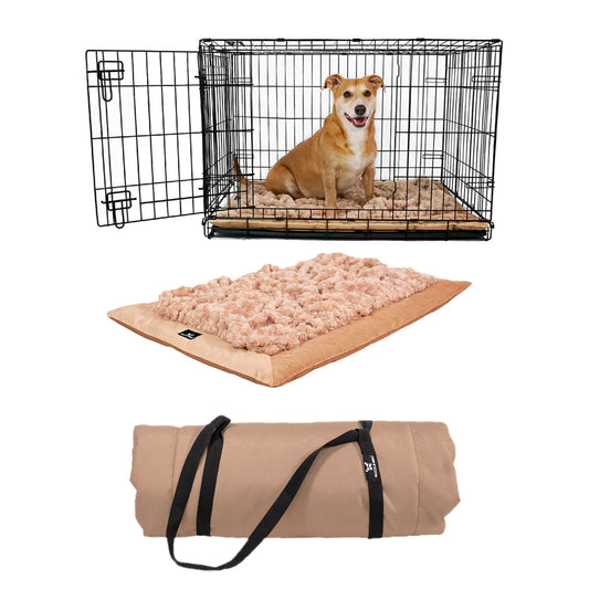 Travel & Crate Mat Beige (Medium) 24"x 36"